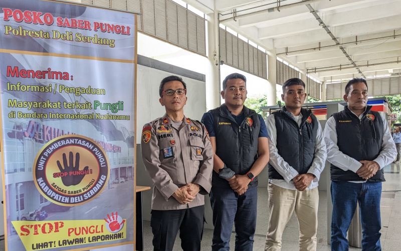 Polisi Dirikan Posko Untuk Mengatasi Pungli di Bandara Kualanamu