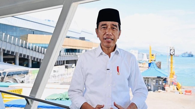 Presiden Jokowi Ucapkan Selamat Lebaran 2023
