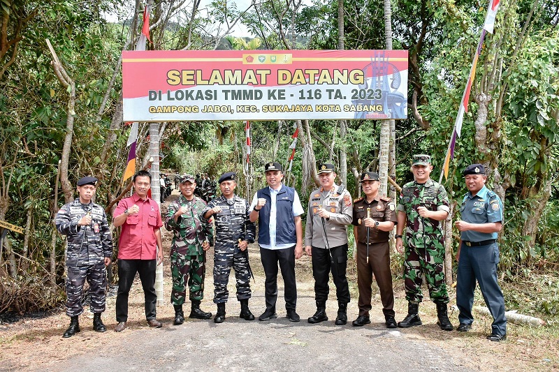 Pj Wali Kota Sabang: TMMD Jadi Solusi Persoalan Masyarakat