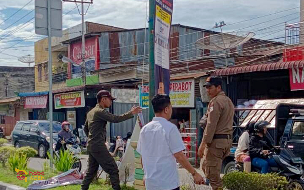 Panwaslih Aceh Tenggara Gandeng Satpol PP Tertibkan APK Bermasalah