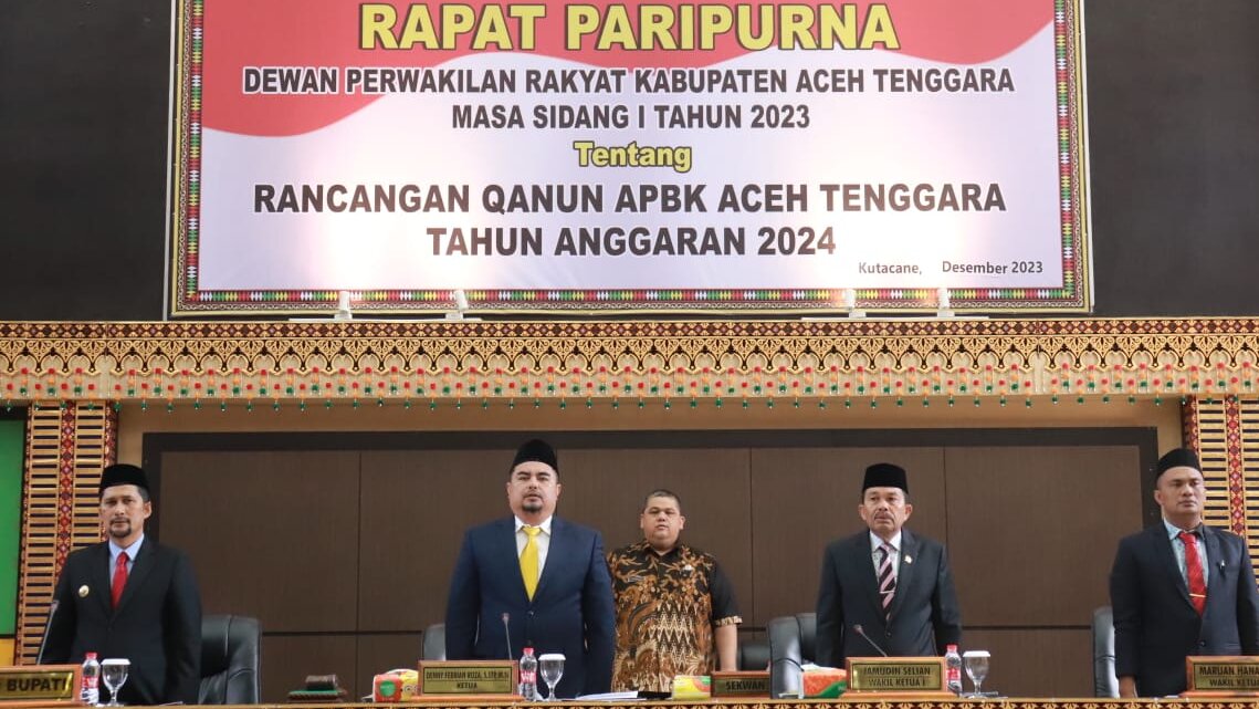 DPRK Agara Gelar Paripurna Raqan APBK 2024 Jelang Akhir Tahun