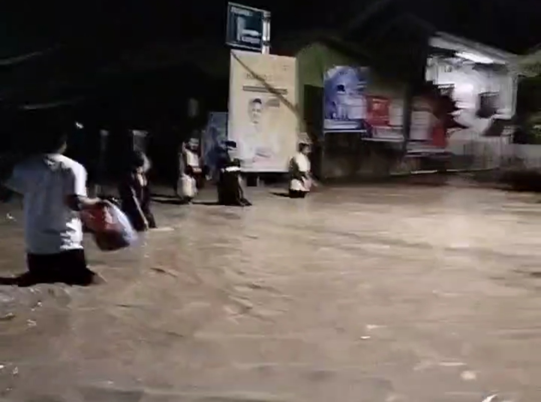 Hujan Deras Guyur Pidie, Sejumlah Desa Alami Banjir