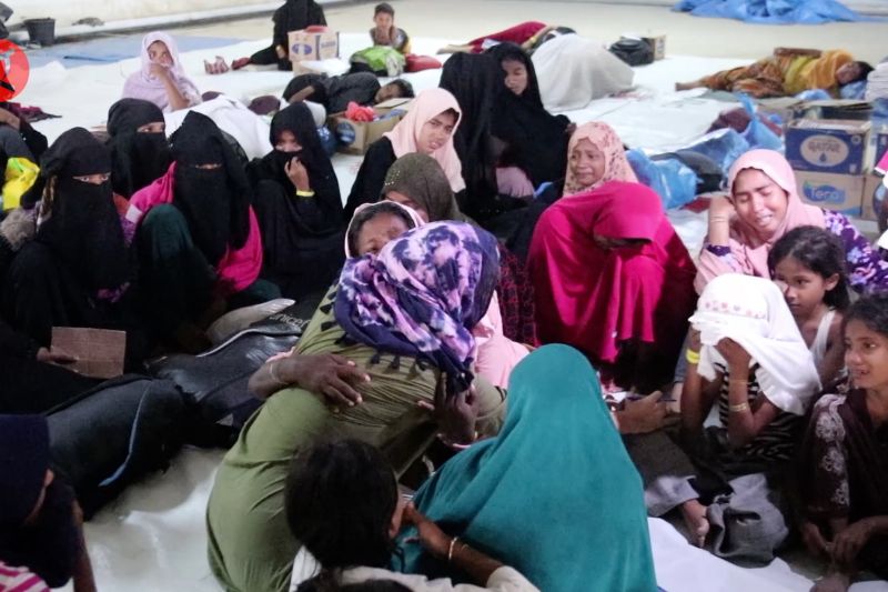 Tiga Pengungsi Rohingya Tinggalkan Gedung BMA