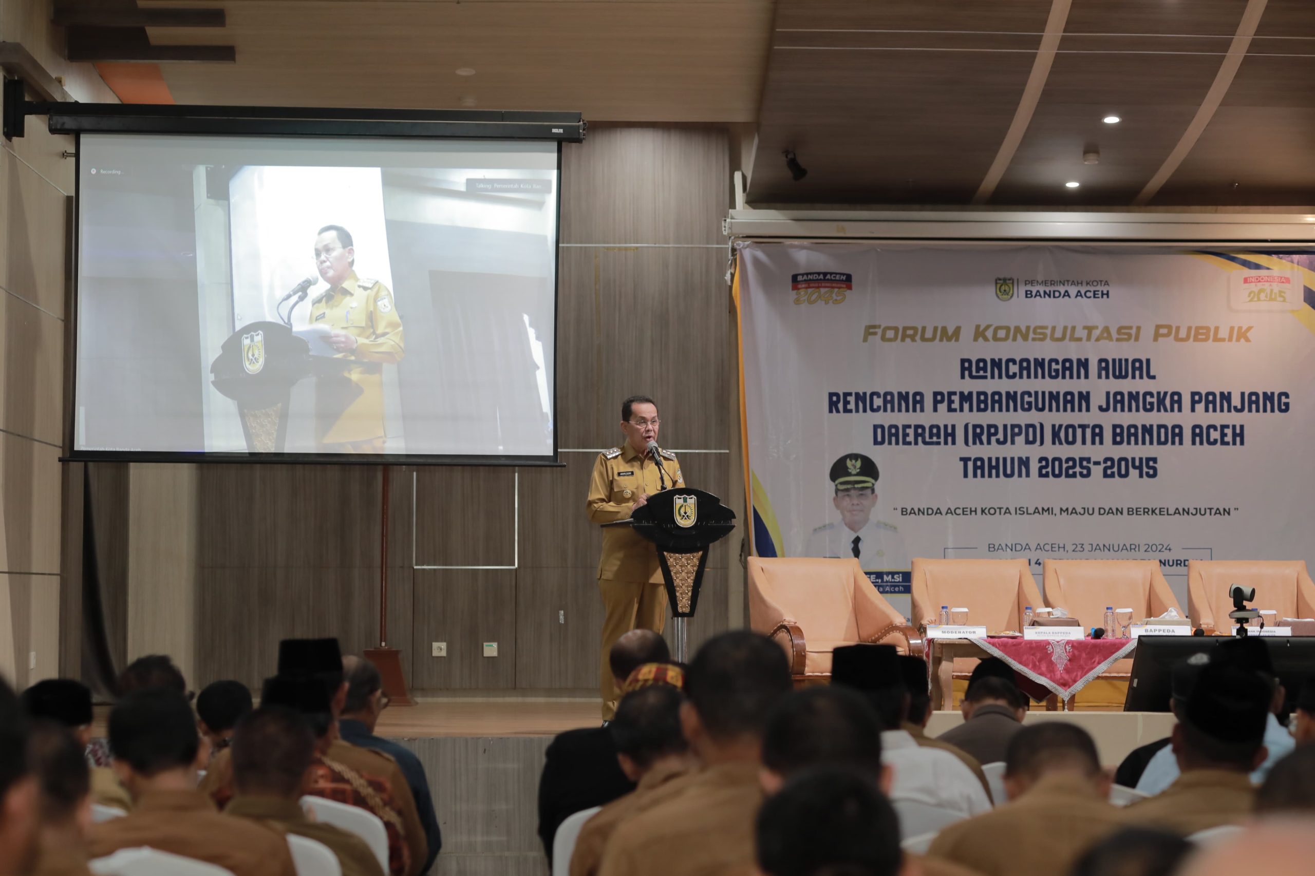 Pemko Banda Aceh Gelar Konsultasi Publik Ranwal RPJPD 2025-2045