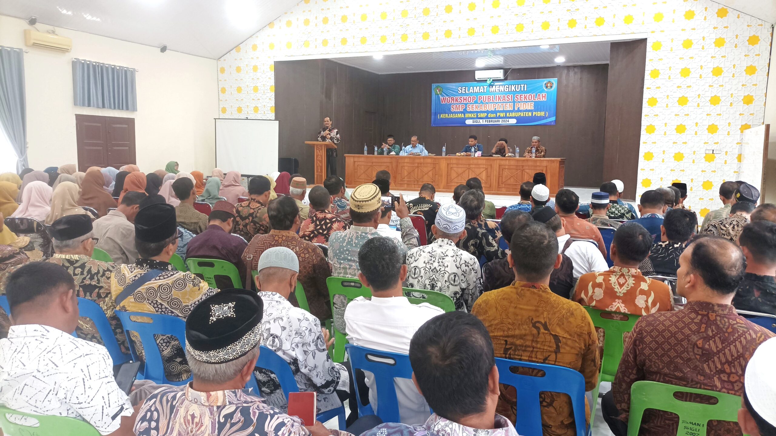 Disdikbud Pidie Gelar Workshop Publikasi untuk Kepala Sekolah