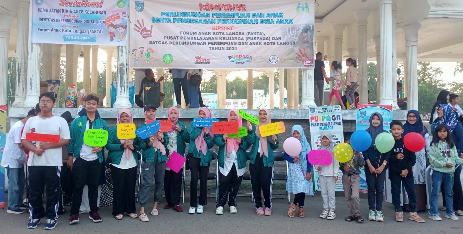 DP3A Dalduk dan KB Kota Langsa Gelar Kampanye Pencegahan Perkawinan Usia Dini