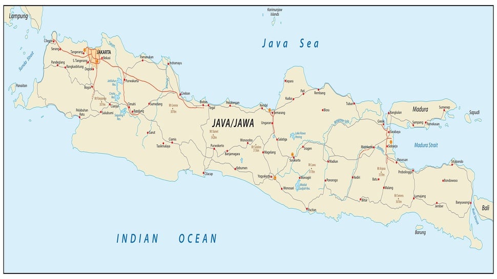 Pulau Jawa Masih Jadi Penyumbang PDB Terbesar Indonesia